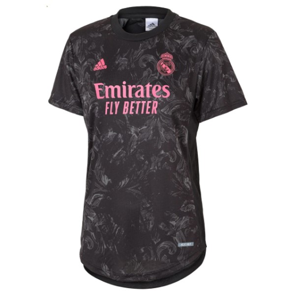 Camiseta Real Madrid 3ª Kit Mujer 2020 2021 Negro